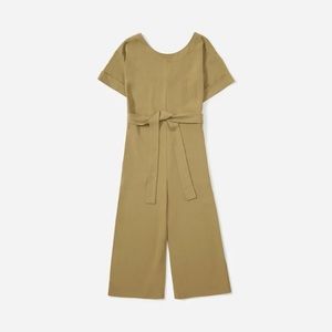 Everlane Japanese GoWeave Short Sleeve Jumpsuit